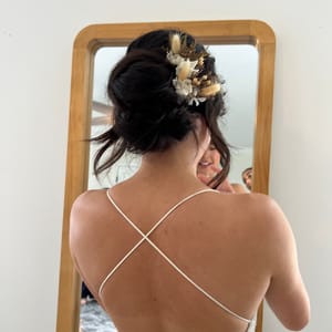 Clean boho bride
