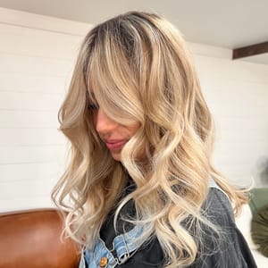 Gorgeous buttercream blonde 